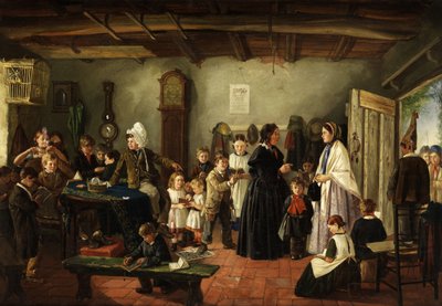 Der Besuch im Klassenzimmer von Charles Hunt